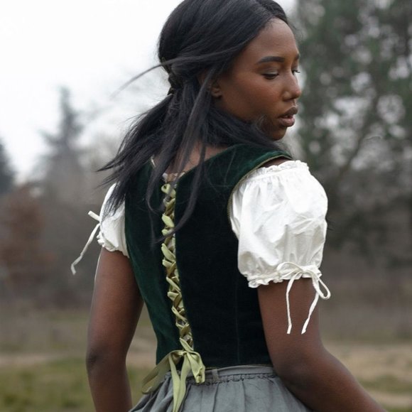 Voriagh Tops - Voriagh Constanze Bustier Tyrol Green NWT